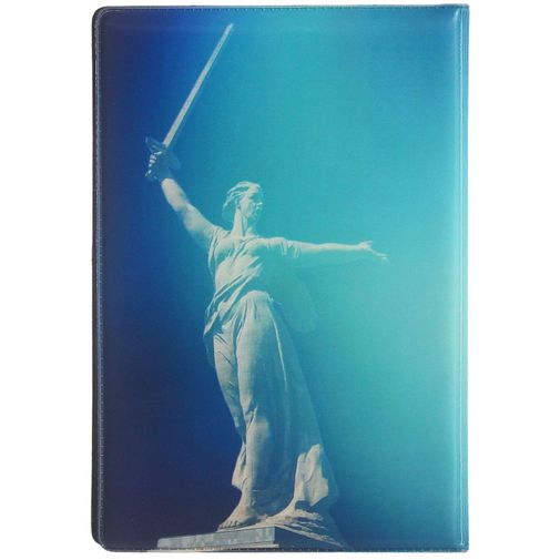 Родина-мать на задней стороне обложки