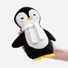 Мягкая игрушка Beastie Toys Пингвиненок с белым шарфом Мягкая игрушка Beastie Toys Пингвиненок с белым шарфом