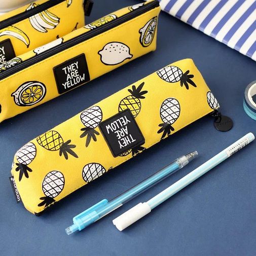 Пенал Желтые фрукты They are yellow Пенал Желтые фрукты They are yellow