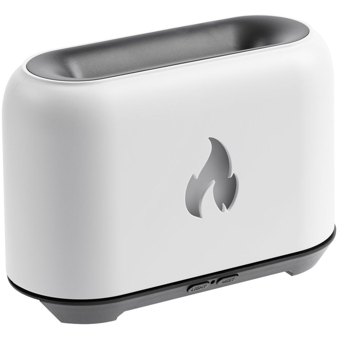 Увлажнитель-ароматизатор Fire Flick с имитацией пламени (Белый) Увлажнитель-ароматизатор Fire Flick с имитацией пламени (Белый)