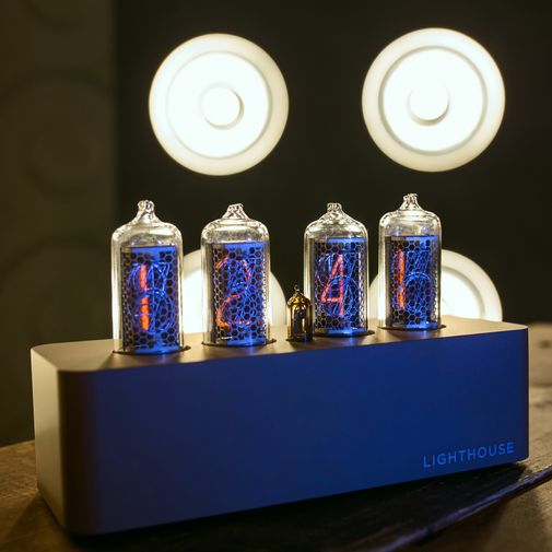 Ламповые часы Lighthouse 1.0 Black