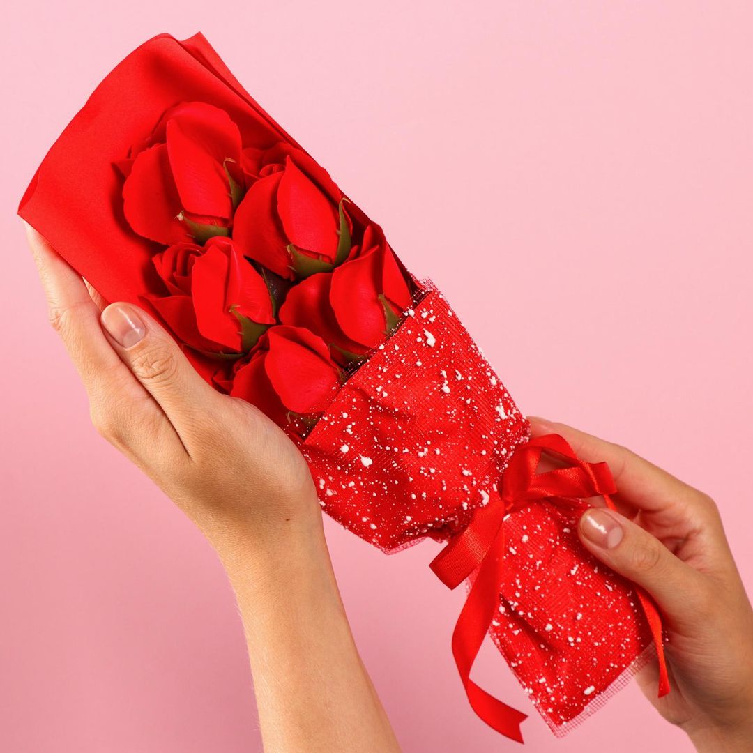 Букет мыльных роз (Красные) Букет мыльных роз (Красные)