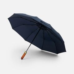 Зонт складной Cloudburst в подарочной упаковке (темно-синий)