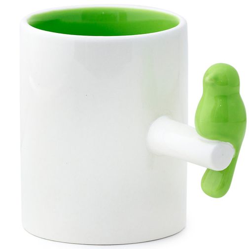 Салатовая ручка-пташка