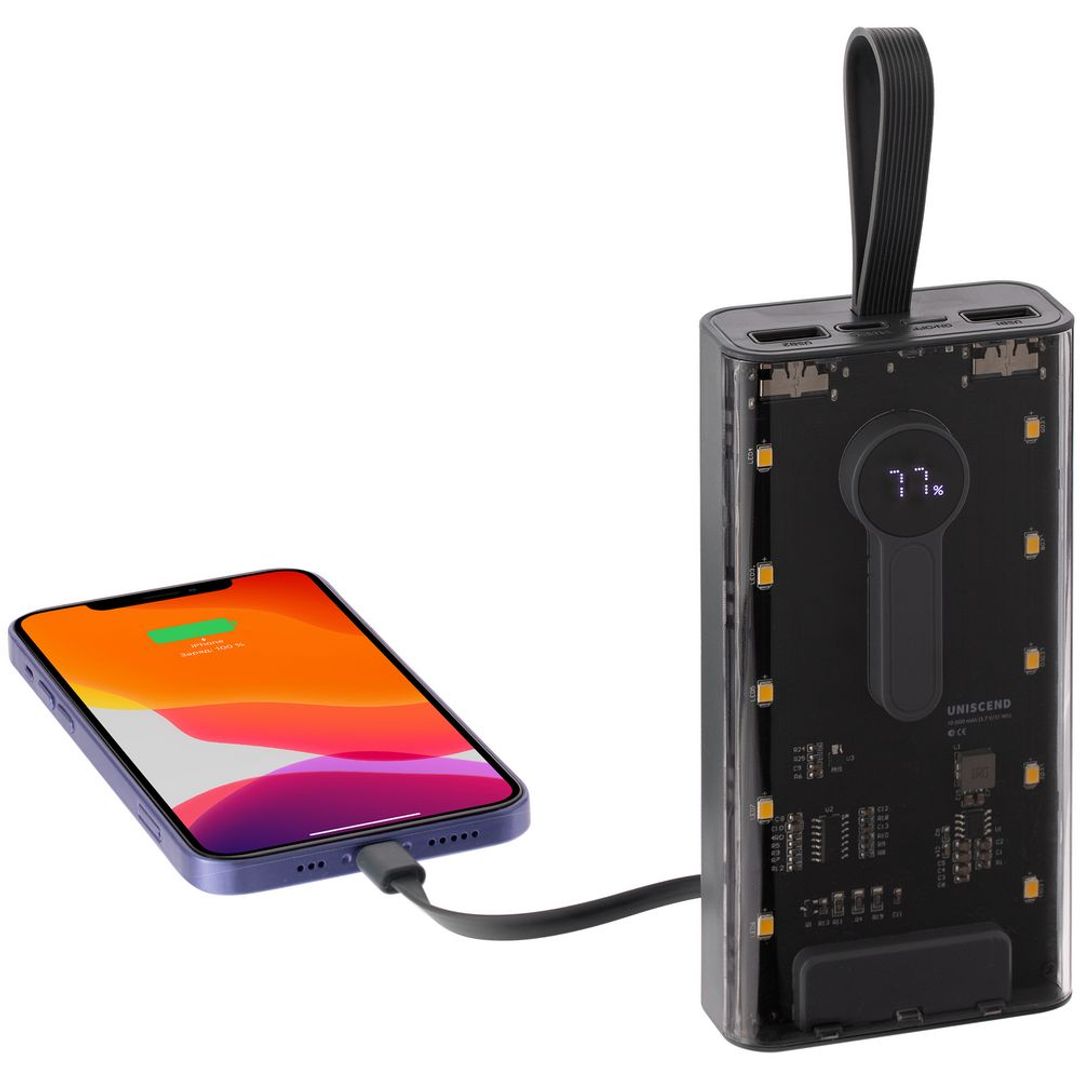 Аккумулятор Trellis Digital 10000 мАч (Темно-серый)