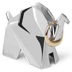 Подставка для колец Origami Слон (Хром)