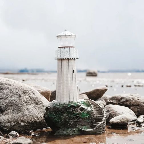 Модель сборная Маяк на скале Турлитис (Греция)