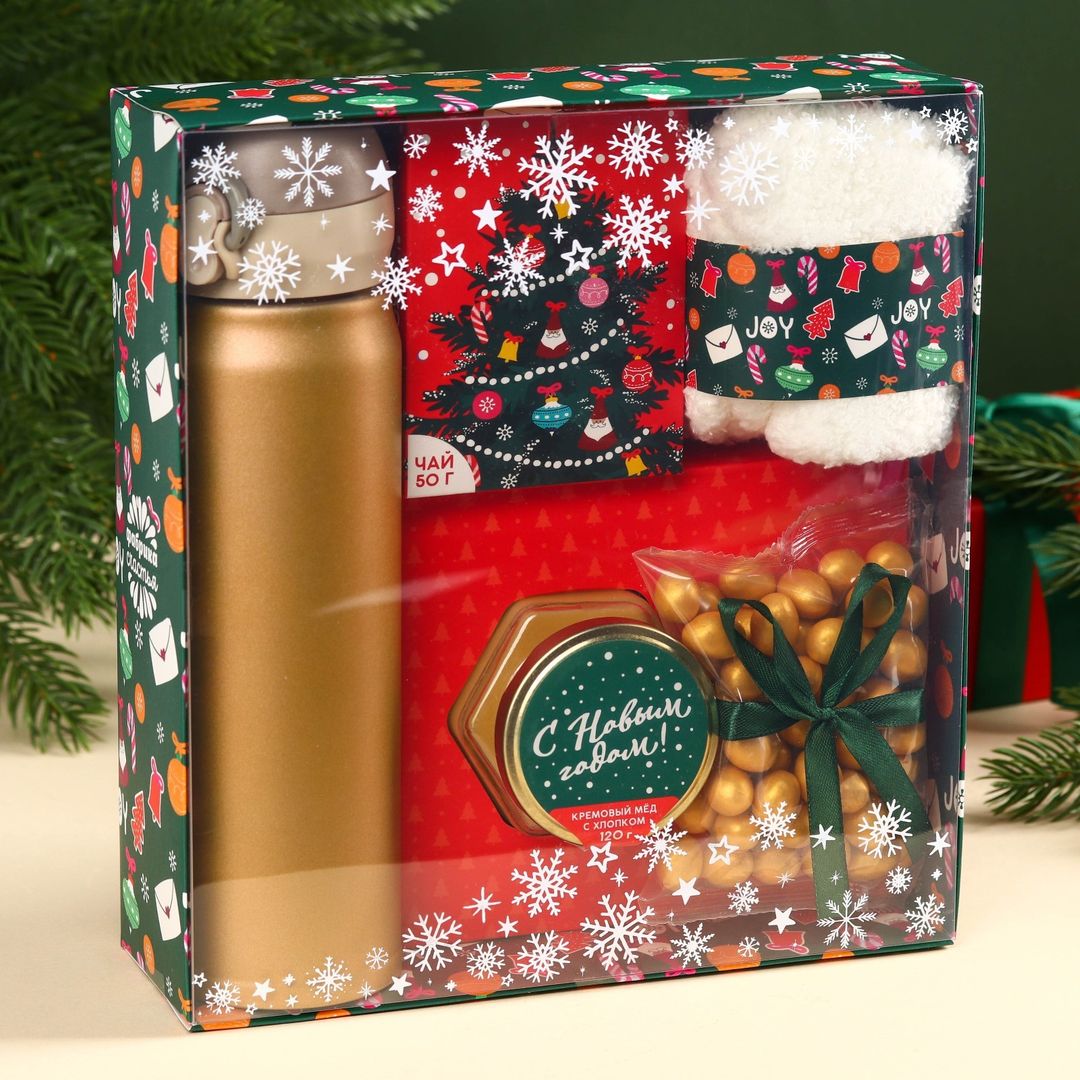 Подарочный набор Веселья в новом году (Красный)