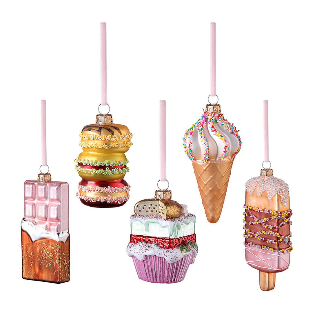 Набор ёлочных украшений Glimmer selection (5 шт.) Набор ёлочных украшений Glimmer selection (5 шт.)