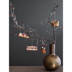 Набор ёлочных украшений Christmas feast из коллекции New Year Essential, 4 шт. Набор ёлочных украшений Christmas feast из коллекции New Year Essential, 4 шт.