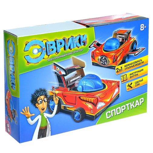 Электронный конструктор Спорткар (2 в 1) Электронный конструктор Спорткар (2 в 1)