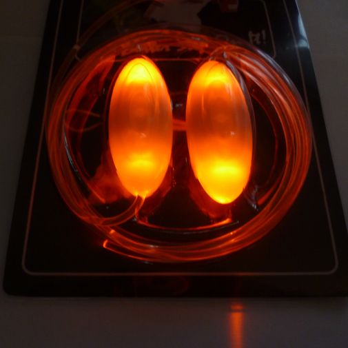 Светящиеся шнурки (Оранжевый)