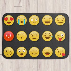 Коврик для входной двери Emoji