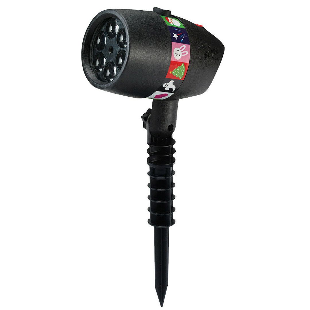 Светодиодный Лазерный Проектор для подсветки дома Slide Show (12 слайдов)