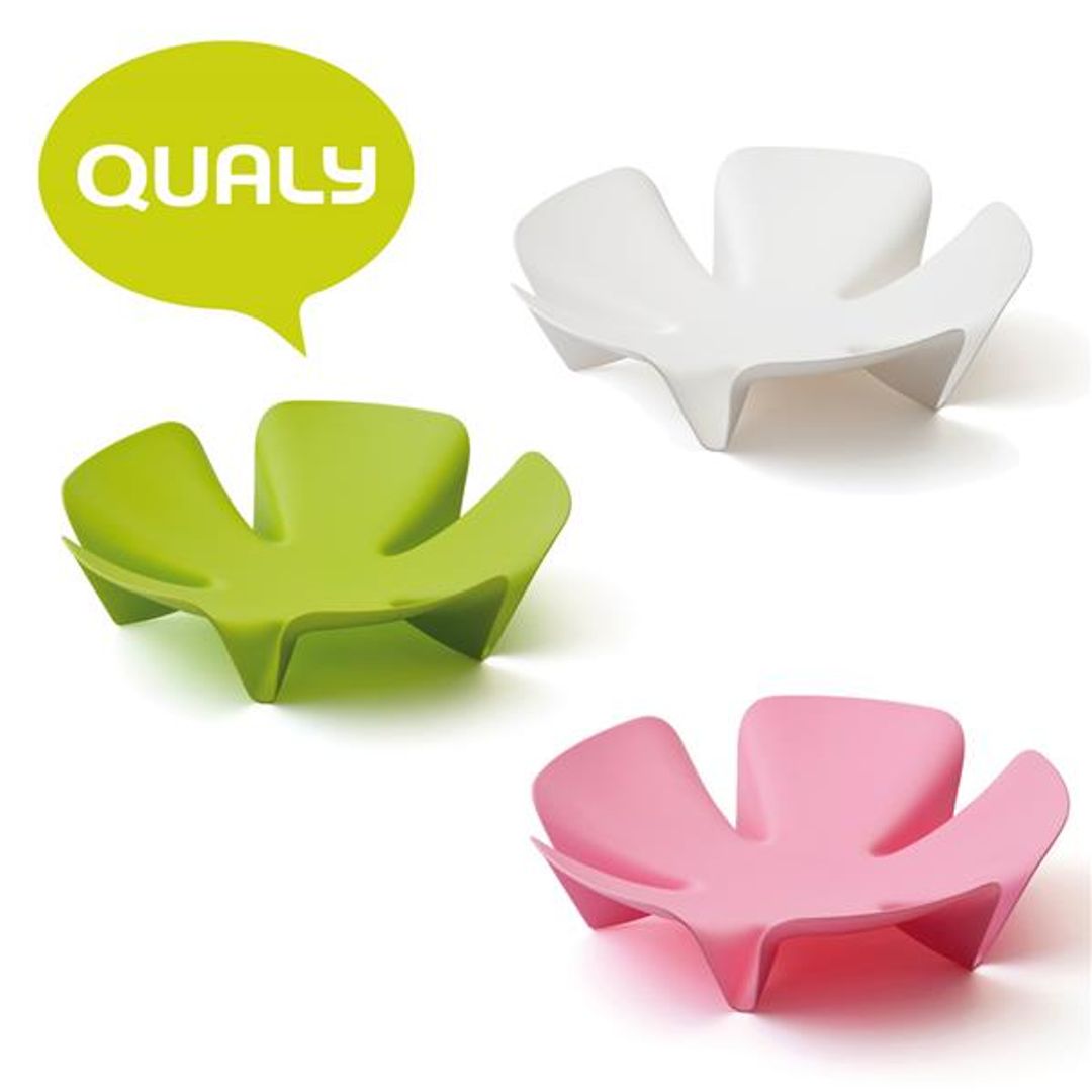 Ваза для фруктов Flower, зеленая Ваза для фруктов Flower, зеленая