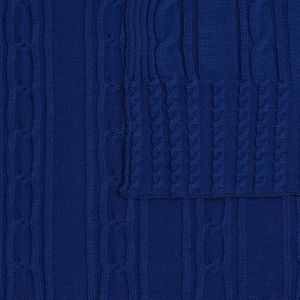 Плед Remitt (темно-синий (кобальт)) Плед Remitt (темно-синий (кобальт))