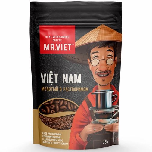 Новогодний набор кофе Mr.Viet (2 шт по 75 г)