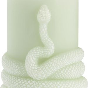Свеча Snake Knot (Зеленая)