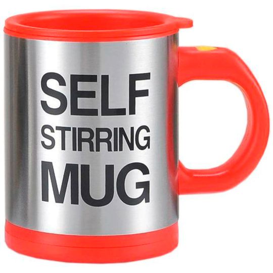 Кружка Мешалка Self Stirring Mug (Красный)