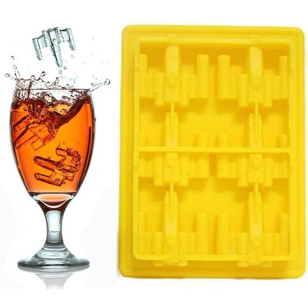 Форма для льда Star Wars Звездный истребитель T-65B X-wing Форма для льда Star Wars Звездный истребитель T-65B X-wing