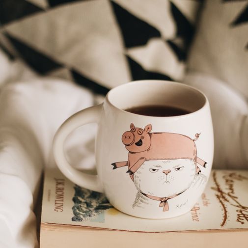 Кружка Кот в костюме Хрю! Кружка Кот в костюме Хрю!