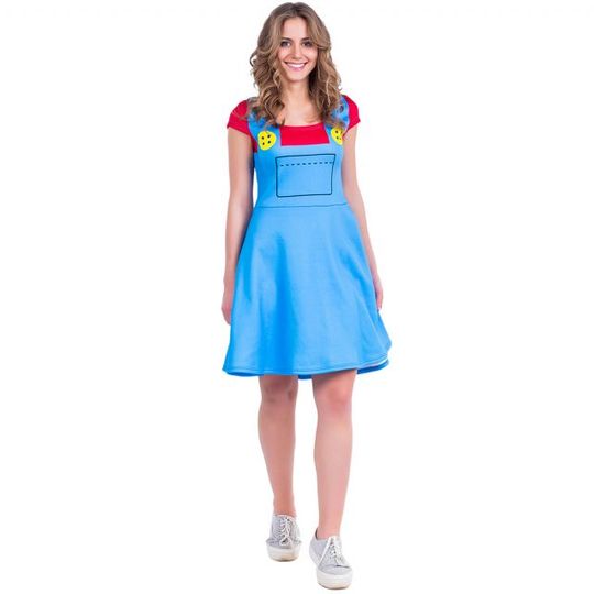 Платье Super Mario (Фонарик)