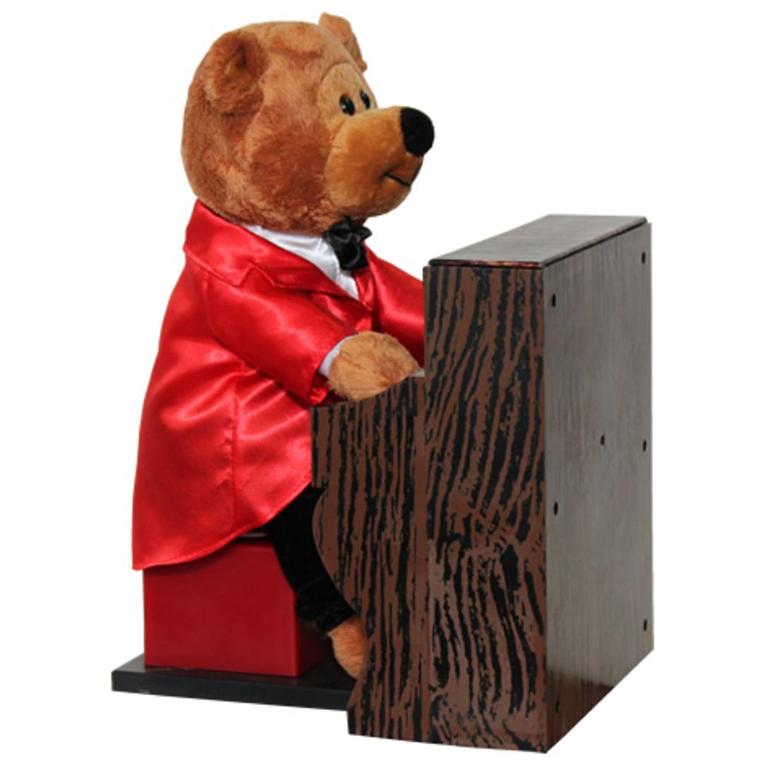 Музыкальная игрушка Медвежонок Пианист Сбоку Музыкальная игрушка Медвежонок Пианист Сбоку