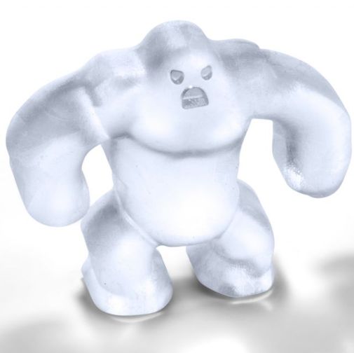 Форма для льда Чудовище Abominable Лед из формы Форма для льда Чудовище Abominable Лед из формы