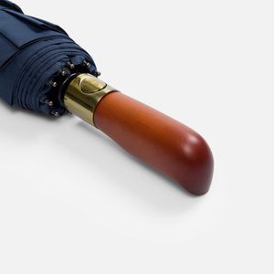 Зонт складной Cloudburst в подарочной упаковке (темно-синий) Зонт складной Cloudburst в подарочной упаковке (темно-синий)