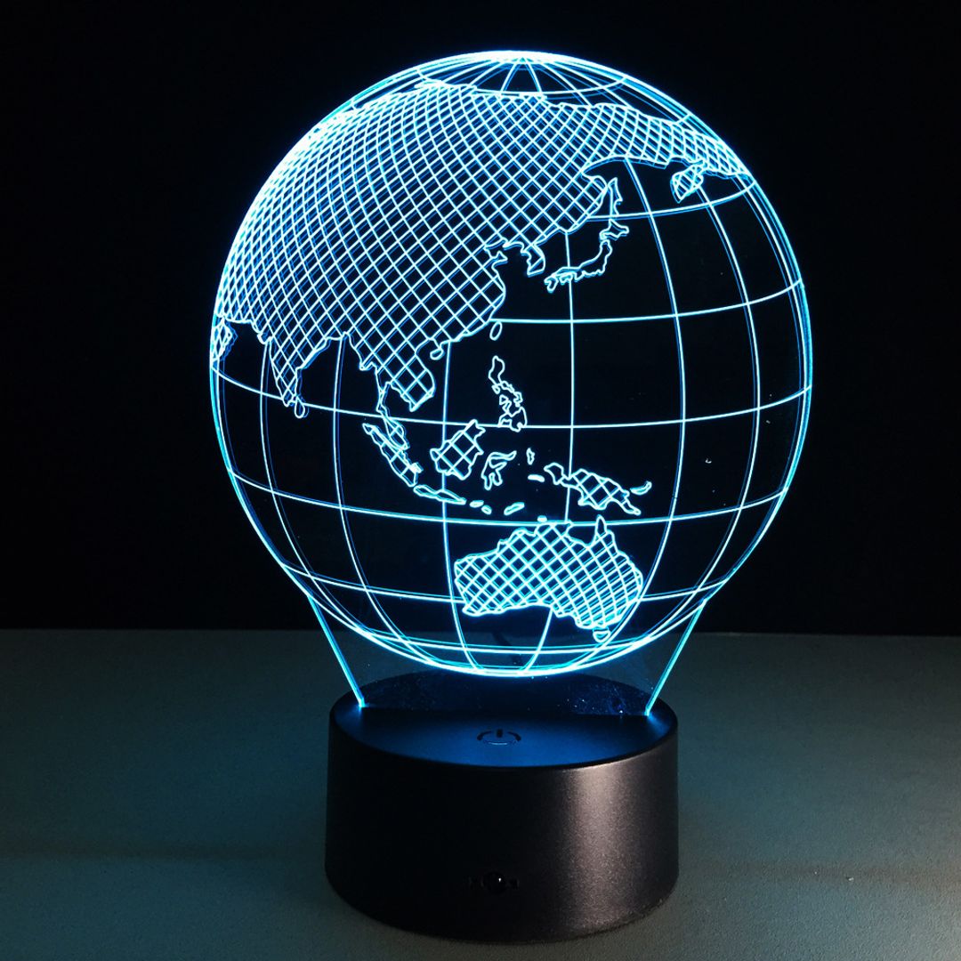 3D Лампа Глобус 3D Лампа Глобус