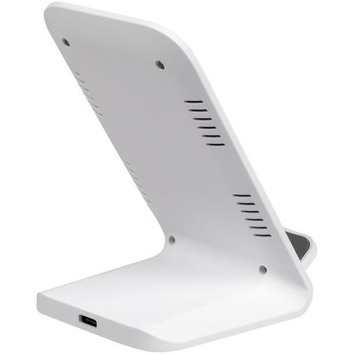 Беспроводное зарядное устройство с быстрой зарядкой Overtop (Белое) Беспроводное зарядное устройство с быстрой зарядкой Overtop (Белое)