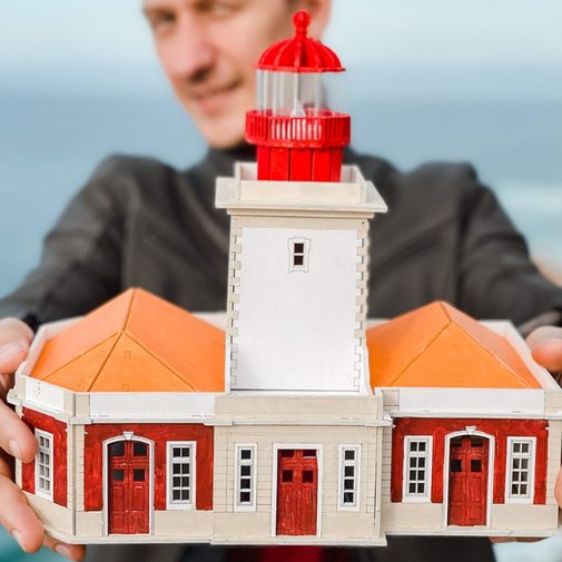 Модель сборная Маяк мыса Рока (Португалия) Модель сборная Маяк мыса Рока (Португалия)