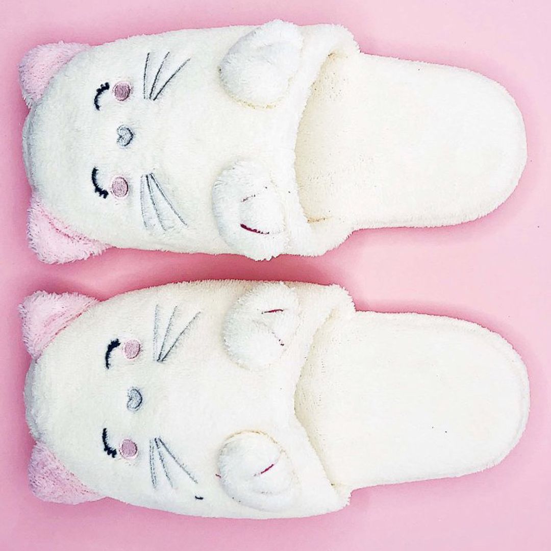 Тапочки Спящие котята Sleeping cat Тапочки Спящие котята Sleeping cat