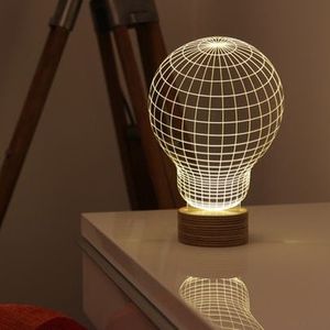 3D Лампа Лампочка