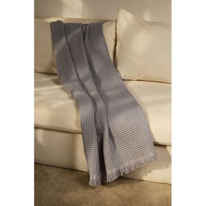 Плед вафельный Elenglect (светло-серый) Плед вафельный Elenglect (светло-серый)