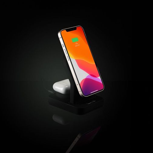 Зарядная станция с подсветкой Cooper Duo (Черная) Зарядная станция с подсветкой Cooper Duo (Черная)