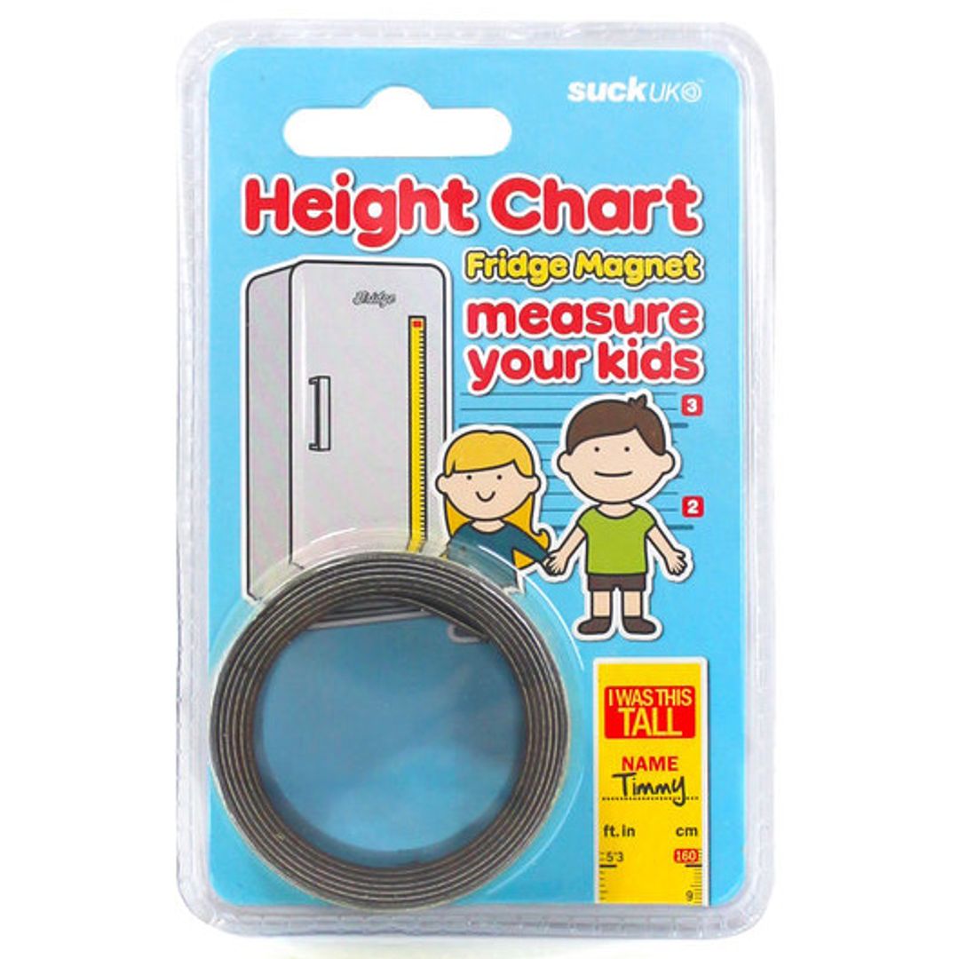 Магнит на холодильник для измерения роста