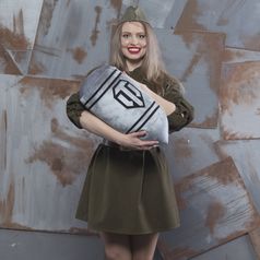 Подушка Танковый снаряд World of Tanks