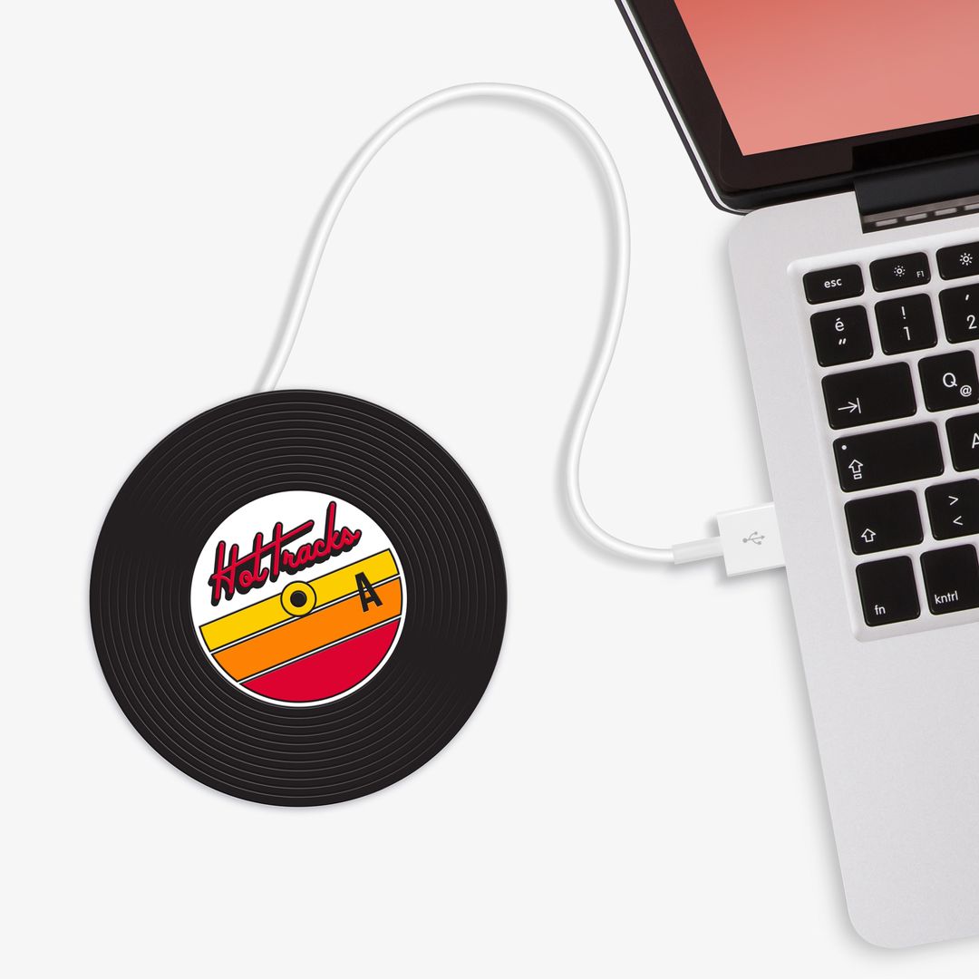USB Подогреватель для чашки Винил Hot Tracks USB Подогреватель для чашки Винил Hot Tracks