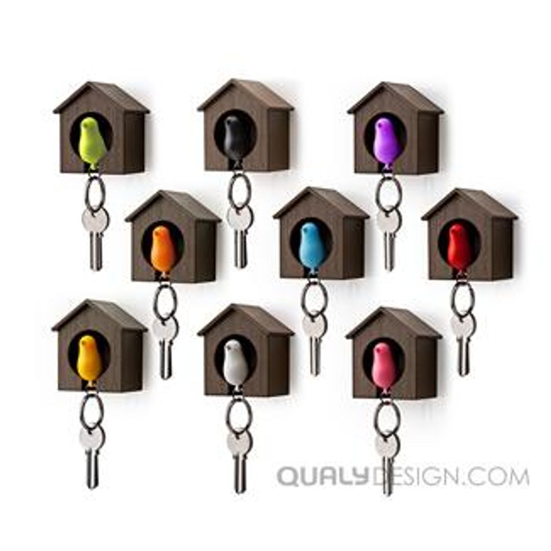 Держатель для ключей Sparrow (Белый/розовый)