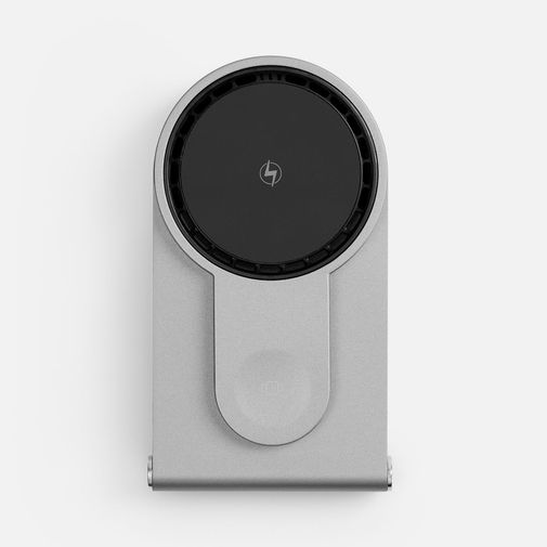 Складная станция беспроводной зарядки transForm (серый металлик)