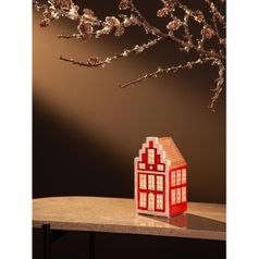 Домик с подсветкой Torring из коллекции New Year Essential, 16 см Домик с подсветкой Torring из коллекции New Year Essential, 16 см