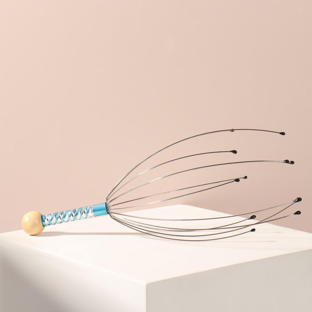 Массажер для головы Мурашка антистресс Счастье