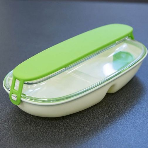 Ланч-бокс Gourmet (Салатово-белый) Ланч-бокс Gourmet (Салатово-белый)