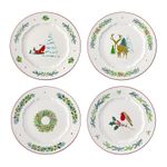 Набор из четырех тарелок Nordic winter из коллекции New Year Essential, 23 см