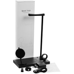 Зарядная станция с лампой Quick Trick (черный)