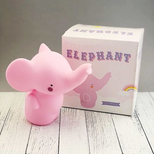 Ночник Слоник (Розовый) Ночник Слоник (Розовый)