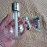 Увлажнитель воздуха с подсветкой Лампочка Bulb Humidifier (Серебристый) Отзыв