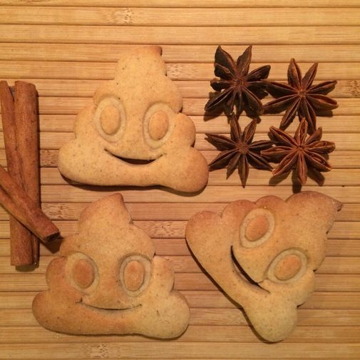 Форма для печенья Какашка Poop Emoji Форма для печенья Какашка Poop Emoji