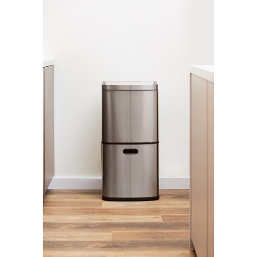 Контейнер мусорный с 2-мя отделениями Smart Bin сенсорный (60 л)